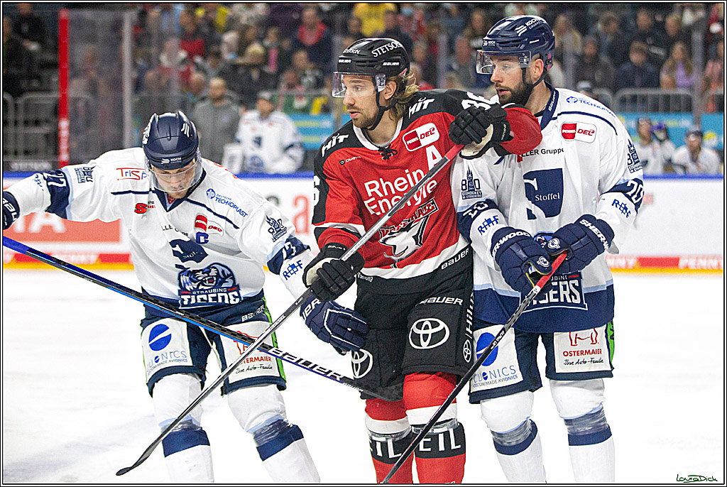 PENNY DEL;  Koelner Haie - Straubing Tigers; Koeln, 15.10.2021